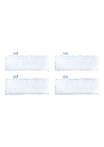 4 Adet Buharlı Temizleme Pedi Dupray Buharlı Temizleyici Yedek Parçalar Mikrofiber Paspas Bezi Buharlı Paspas Pedleri (Yurt Dışından)