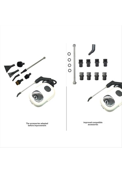 M12 Adaptör Dönüşümü ve Buharlı Fırça Karcher Buharlı Temizleyici Aksesuarları Yedek Buhar Adaptörü Genişletilebilir Parçalar (Yurt Dışından) modelleri