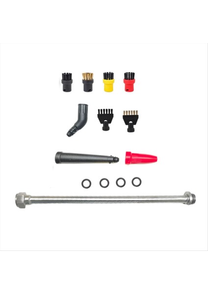 Karcher M12 Buhar Motoru Adaptör Aksesuarları Adaptör Bağlantı Borusu Yuvarlak Fırça (Yurt Dışından)