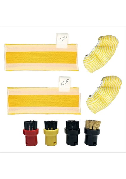 8 Adet Buharlı Fırça Kafası Memesi Zemin Bezi Karcher Sc1 Sc2 Sc3 Sc4 Sc5 Buharlı Süpürge Yedek Parçalar (Yurt Dışından) modelleri
