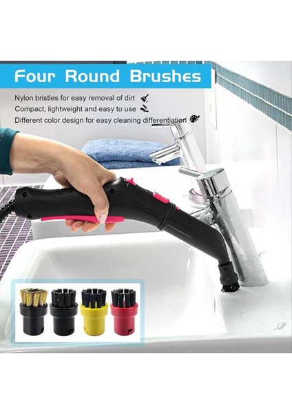 8 Adet Buharlı Fırça Kafası Memesi Zemin Bezi Karcher Sc1 Sc2 Sc3 Sc4 Sc5 Buharlı Süpürge Yedek Parçalar (Yurt Dışından) fırsatları