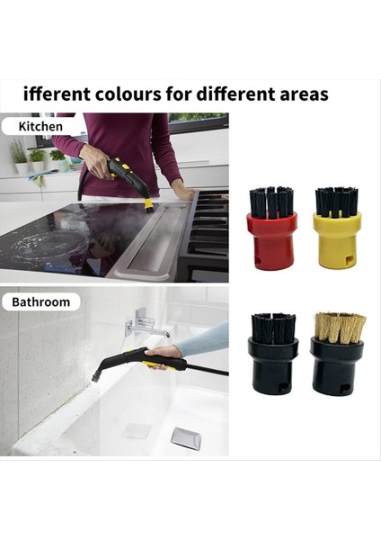 8 Adet Buharlı Fırça Kafası Memesi Zemin Bezi Karcher Sc1 Sc2 Sc3 Sc4 Sc5 Buharlı Süpürge Yedek Parçalar (Yurt Dışından) indirimleri