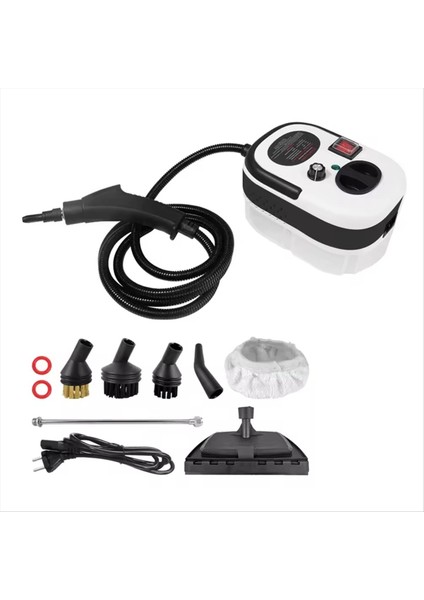 Mutfaklar ve Mobilyalar Için Çoklu Fırça Başlıklı Yüksek Sıcaklık Buharlı Temizleyici Ab Tak (Yurt Dışından)