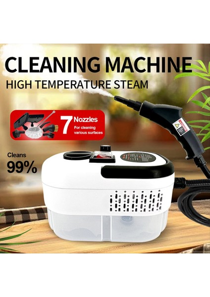 Mutfaklar ve Mobilyalar Için Çoklu Fırça Başlıklı Yüksek Sıcaklık Buharlı Temizleyici Ab Tak (Yurt Dışından) fırsatları