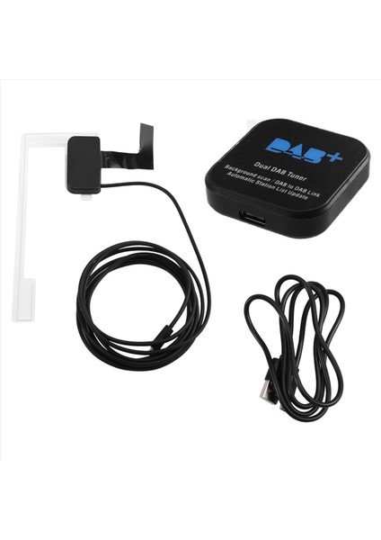 Avrupa Android Araba Radyosu Usb/type-C Adaptör Stereo Dab Alıcı Otomatik Istasyon Listesi Güncellemesi Için Dab+ Anten (Yurt Dışından) fiyatları