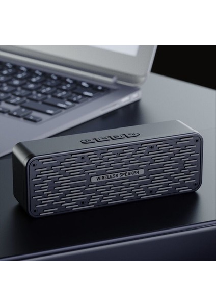 S19 Kablosuz Bluetooth Hoparlör Subwoofer Dış Mekan Taşınabilir Radyo Siyah (Yurt Dışından) fiyatları