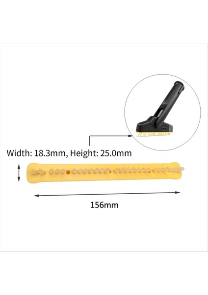 4 Adet Karcher Fırça Şerit Seti Xxl Harç Fırçası Sc1-5 Buharlı Mops 2 863-368 0 Buharlı Fırça Rahat Harç Temizleme (Yurt Dışından) fırsatları