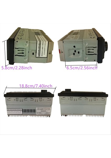 Araba Bluetooth Mp3 Pansiyon Araba Radyosu Usb/typec Çift Arabirim Cep Telefonu Şarjı Am/fm/rds Yayıncılığı (Yurt Dışından) fırsatları