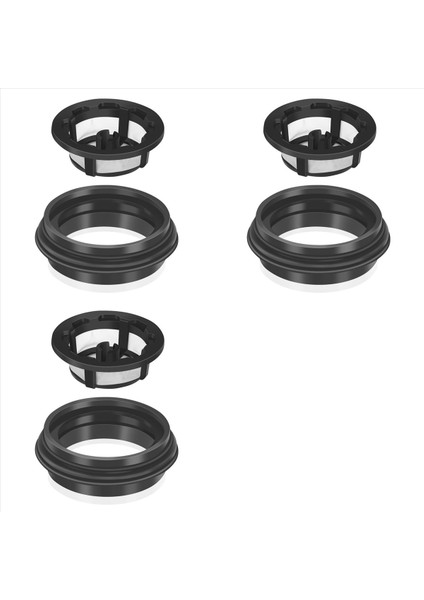 Irobot Braava Jet M6 Için 3x Yedek Su Deposu Filtresi (6110) (6012) (6112) (6113) Robot Paspas Parçayı Değiştirin 4650144 (Yurt Dışından)