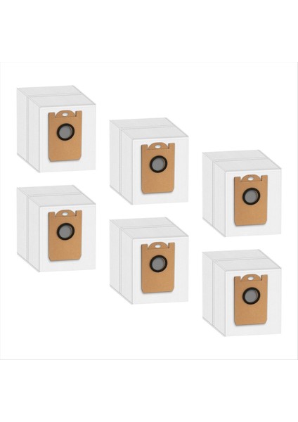 Airrobo T20 / Proscenic M7 Pro / M8 Pro / Uoni V980 / Vıomı S9 Vakum Eki 6pcs Için Toz Torbası Yedek Parçaları (Yurt Dışından) fırsatları