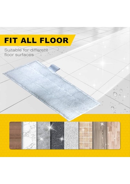 Mikrofiber Paspas Bezi Pedi Dolum Dupray Buharlı Temizleyici Aksesuarları Yedek Buharlı Temizleme Pedi 6 Adet (Yurt Dışından) modelleri