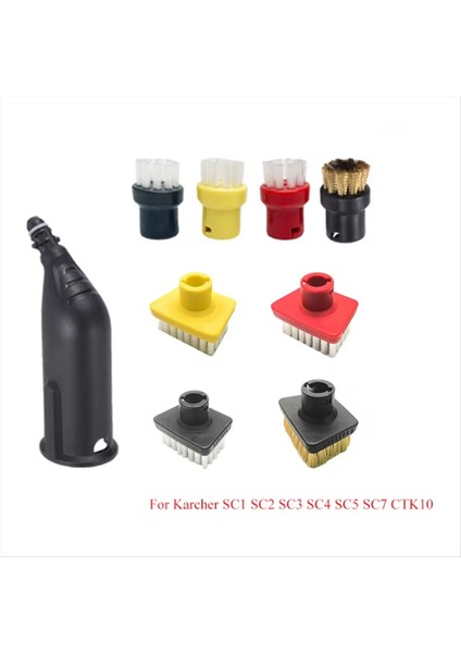 Karcher Easyfix Sc1/sc2/sc3/sc4/sc5/sc7 El Elektrikli Süpürge Aksesuarları Için Buhar Nozulu Kıl Fırça Seti (Yurt Dışından) fiyatları