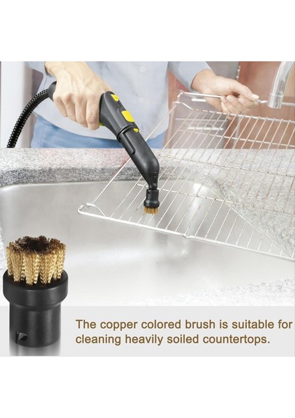 Karcher Easyfix Sc1/sc2/sc3/sc4/sc5/sc7 El Elektrikli Süpürge Aksesuarları Için Buhar Nozulu Kıl Fırça Seti (Yurt Dışından) indirimleri