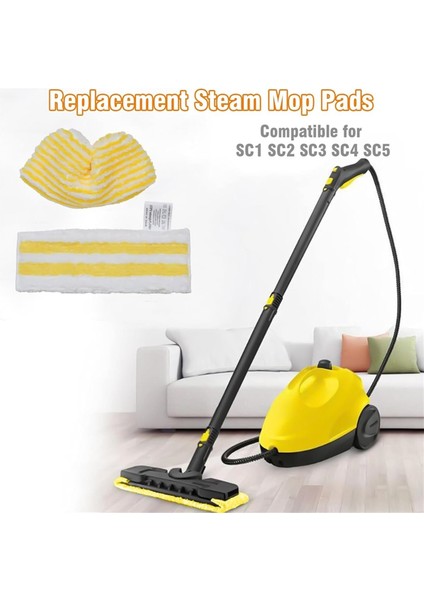 Buharlı Temizleyici Aksesuarları Karcher Sc1 Sc2 Sc3 Sc4 Sc5 Yuvarlak Fırça Büyük Kavisli Meme Buhar Küreği Yuvarlak Fırça (Yurt Dışından) indirimleri