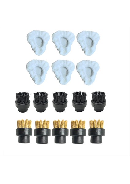 Dupray Buharlı Yuvarlak Fırça Üçgen Bonnet Seti Sert Zemin Fayans Harcı Için Buharlı Temizleme (Yurt Dışından)