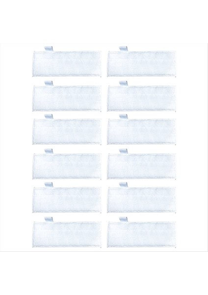 12 Adet Buharlı Temizleme Pedi Dupray Buharlı Temizleyici Yedek Parçalar Mikrofiber Paspas Bezi Buharlı Paspas Pedleri (Yurt Dışından) modelleri