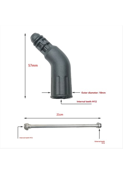 Karcher M12 Buhar Motoru Adaptör Aksesuarları Dönüşüm Başlığı ve Bağlantı Borusu Fırçası Için (Yurt Dışından) fırsatları