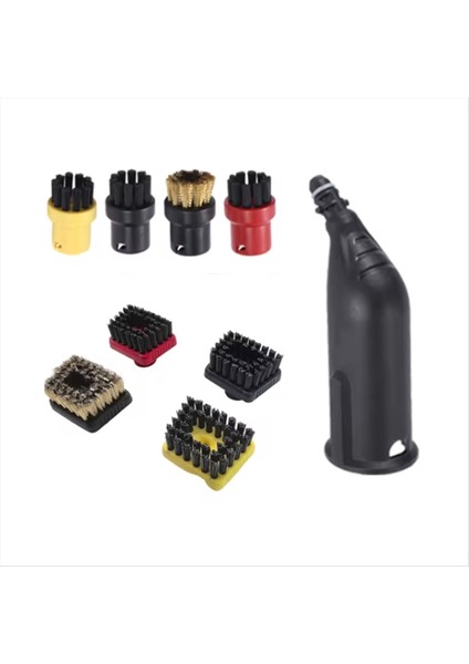 Karcher Için Sc1 Sc2 Sc3 Sc4 Sc5 Sc7 CTK10 CTK20 El Buharlı Fırça Kafası Güçlü Meme Değiştirin Küçük T-Naylon Fırça (Yurt Dışından) fiyatları