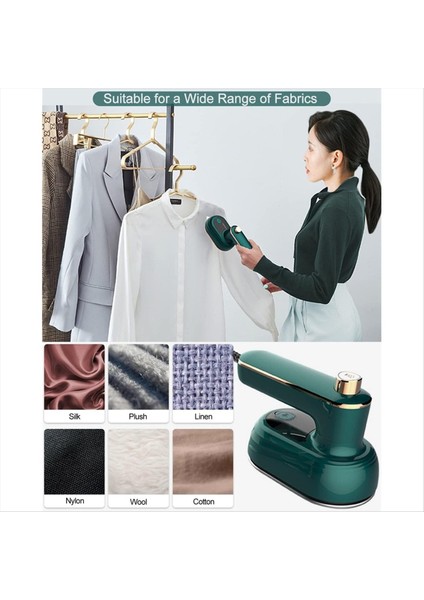 Giysiler Için Seyahat Ütü Mini Ütü Makinesi Hızlı Isıtma Elektrikli Demir Taşınabilir Isı Basın Giyim Ütü MAKINESI50ML(AB) (Yurt Dışından) indirimleri