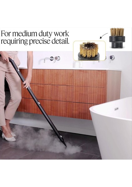 Dupray Buharlı Temizleyiciler Buhar Nozulu Aksesuarları Için 10 Adet Küçük Pirinç Fırçalar (Yurt Dışından) indirimleri