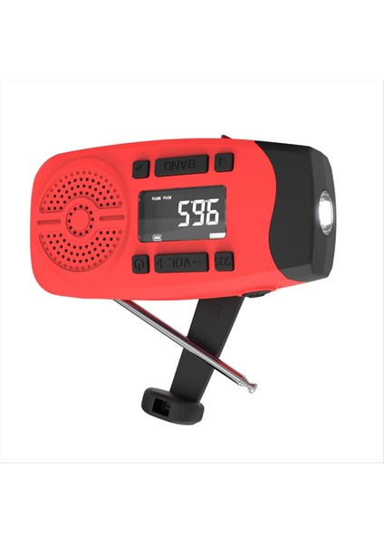 2000 Mah Taşınabilir Acil Güneş Enerjisi Radyo El Krank Şarj Am/fm/wb Hava Durumu Radyo LED El Feneri Telefon Şarj Cihazı (Yurt Dışından) fiyatları