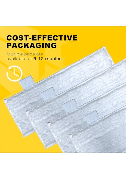 Buharlı Temizleyici Paspas Bezi Ped Kiti Dupray Buharlı Temizleyici Parçaları Değiştirme Mikrofiber Buharlı Temizleme Pedi Dolum (Yurt Dışından) fırsatları