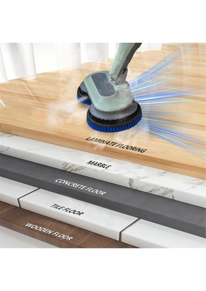 Köpekbalığı Buharlı Paspas Için Fırça S7000 S7001 S7020 S7005 S8021 Yedek Fırça Başlığı ve Ovma Pedi Aşındırıcı Parlatma Pedi (Yurt Dışından) indirimleri