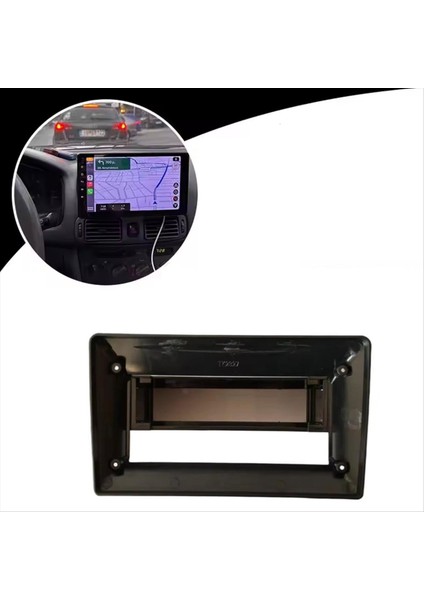 1din Ila 9 Inç Evrensel Tek Dinli Araba Stereo Radyo Fasya Dokunmatik Ekran Navigasyon Paneli Modifikasyon Çerçevesi (Yurt Dışından) indirimleri