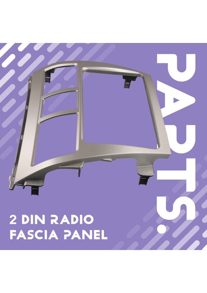 Araba 2 Din Radyo Fasya Paneli Ses DVD Navigasyon Stereo Montaj Çerçevesi Toyota Vios Yaris Sedan Belta (Yurt Dışından) fırsatları