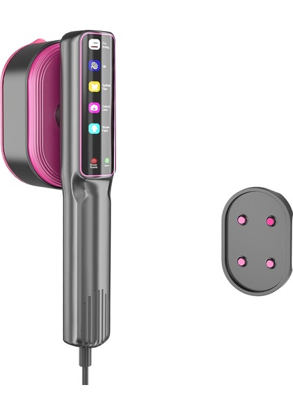 1200W Giysi Buharlayıcısı 15 Saniyelik Hızlı Isınma 5 Mod LCD Dokunmatik Ekran Taşınabilir Portatif Giysi Buharlayıcısı Ab Tak (Yurt Dışından)