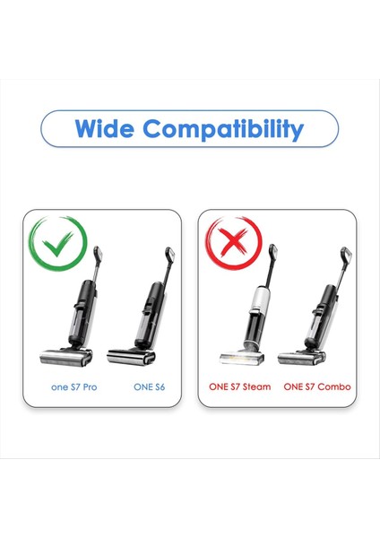 Yumuşak Rulo Fırça Tineco Floor One S7 Buharlı Süpürge Yedek Parça Aksesuarları Rulo Fırçaların Değiştirilmesi (Yurt Dışından) fiyatları
