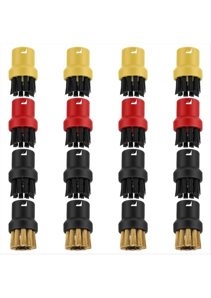 16 Adet Buharlı Temizleyici Fırça Kafası Karcher Sc1 Sc2 Sc3 Sc4 Sc5 Sc7 CTK10 Buharlı Temizleyici Sert Yüzey Için Yedek (Yurt Dışından) modelleri