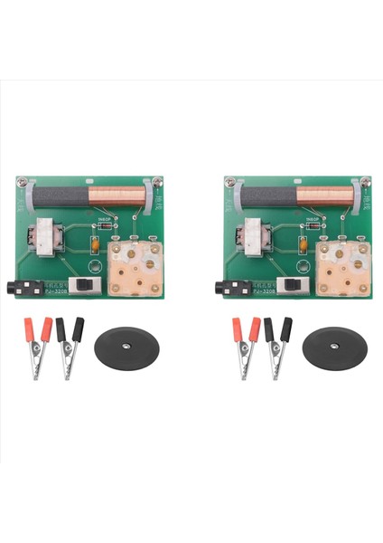 2x Kristal Radyo Bir Empedans Eşleştirme Trafosuna Sahiptir Normalde Radyo Sinyalleri Alabilir Dıy Radyo Kiti (Yurt Dışından)