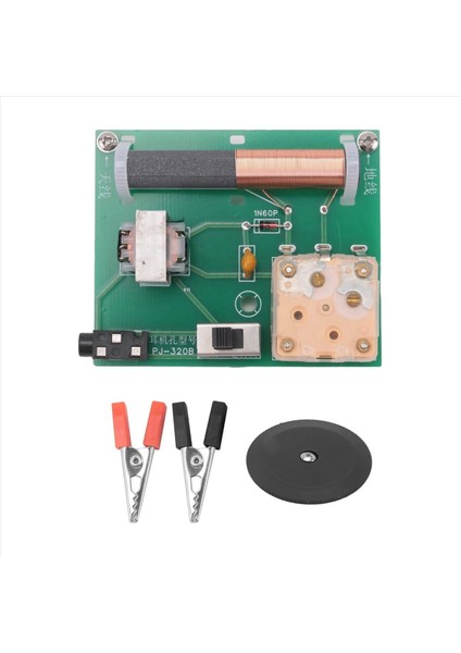 2x Kristal Radyo Bir Empedans Eşleştirme Trafosuna Sahiptir Normalde Radyo Sinyalleri Alabilir Dıy Radyo Kiti (Yurt Dışından) fiyatları