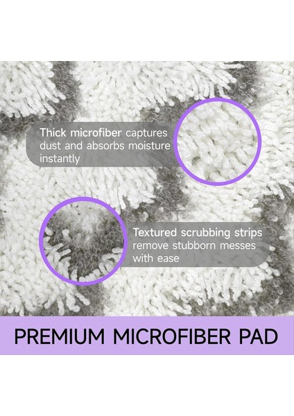 Buharlı Paspas Yedek Pedleri Köpekbalığı S3500 Serisi S3501 S3601 S3550 Mikrofiber Buhar Cep Paspas Pedleri Yıkanabilir 4 Paket (Yurt Dışından) fiyatları