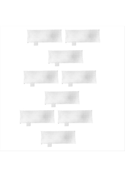 Dupray Steamer Için Buharlı Paspas Bezleri Buhar Yeniden Kullanılabilir Paspas Pedleri Aksesuarları Çok Yüzeyli Zemin Için 9 Adet (Yurt Dışından) modelleri