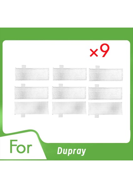 Dupray Steamer Için Buharlı Paspas Bezleri Buhar Yeniden Kullanılabilir Paspas Pedleri Aksesuarları Çok Yüzeyli Zemin Için 9 Adet (Yurt Dışından) fırsatları