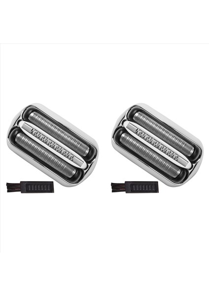 2x 32S S3 Braun Serisi 3 Elektrikli Tıraş Makineleri Için Islak ve Kuru Yedek Kafalar 3040S 300S 310S 3080S Folyo ve Kesiciler Parçası (Yurt Dışından)
