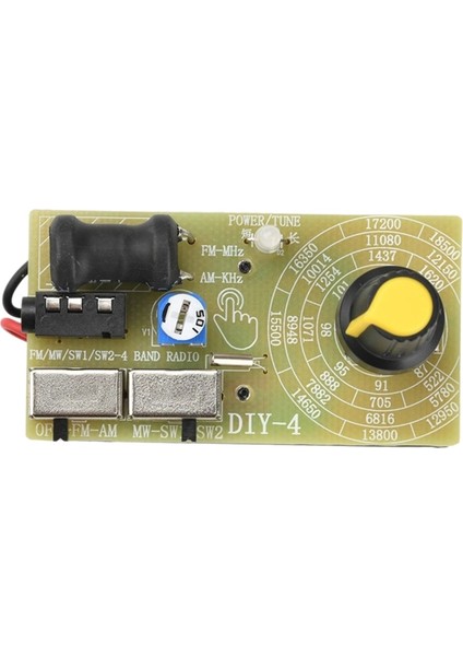 Fm/mw/sw Çok Bantlı Kulaklık Radyo Orta Dalga Kısa Dalga Fm Radyo Modülü Frekans Modülasyonu Pcb Devre Dıy (Yurt Dışından)