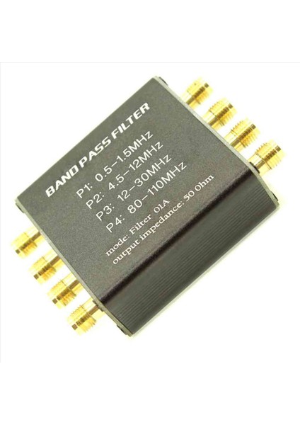 2x Malakit Radyo Ön Filtresi Bpf Bant Geçiren Filtre 50 Ohm Sma Soketi (Yurt Dışından) indirimleri