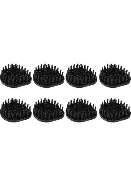 8 Paket Buharlı Temizleyici Fırça Kafaları Buharlı Temizleyici Ek Parçaları Sert Yüzeyler Için Naylon Paspas Yedek Aksesuar Seti (Yurt Dışından)