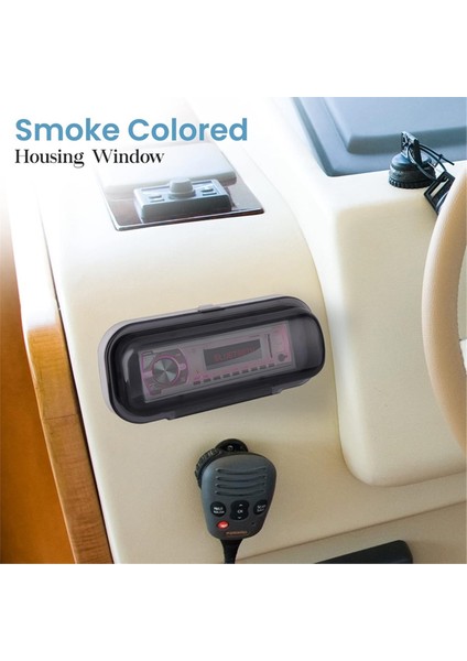 Yat Ses Su Geçirmez Kapak Deniz Tekne Su Geçirmez Stereo Radyo Muhafaza Kapağı Su Geçirmez Deniz Aksesuarları (Yurt Dışından) modelleri