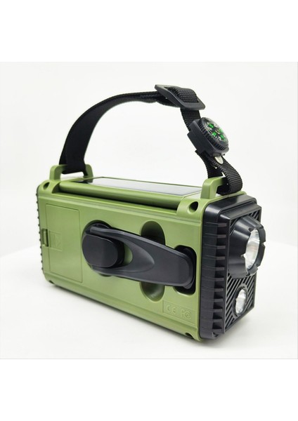 Güneş El Krank Radyo Taşınabilir Acil Durum Radyo Şarj Cihazı El Feneri Saat Ev Açık Havada Kamp Survival Için Sos Uyarısı (Yurt Dışından) fiyatları