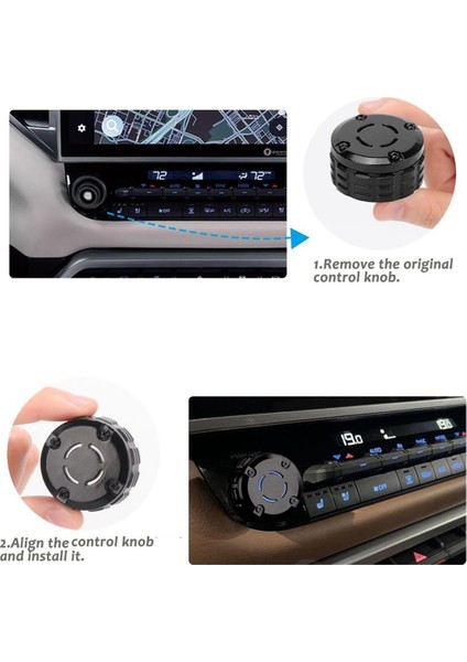 Araba Ekran Güç Düğmesi Radyo Ekran Kontrol Ses Anahtarı Kapağı Toyota Tundra Sequoia 22-25 86128-0C060 86128-0C050 (Yurt Dışından) fırsatları