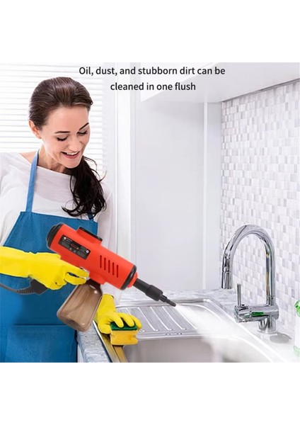 1200W Buharlı El Temizleyici Yüksek Basınç ve Yüksek Sıcaklık Ev Klima Mutfak Davlumbaz Yıkama Ingiltere Tak (Yurt Dışından) indirimleri