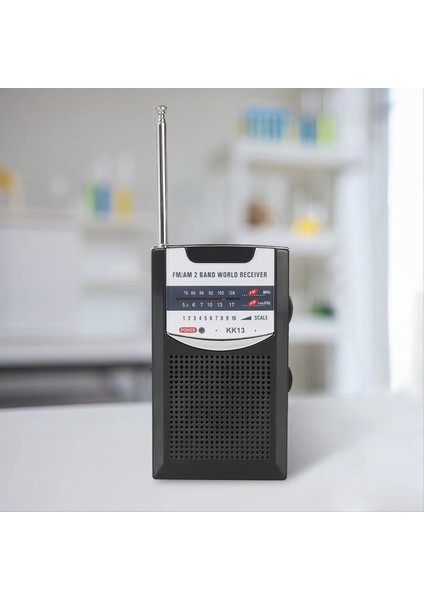 Taşınabilir Mini Radyo Am/fm Çift Band Retro Dünya Alıcı Teleskopik Antenli Açık Hava Acil Kullanım Için Ideal (Yurt Dışından) fırsatları