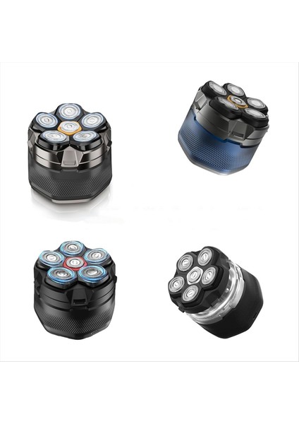 6 Bıçaklı Manyetik Yedek Tıraş Başlığı Fırça ile Yıkanabilir Tıraş Bıçağı Kafaları Yedek Kafa Tıraş Makinesi Erkekler Jileti (Yurt Dışından) fiyatları