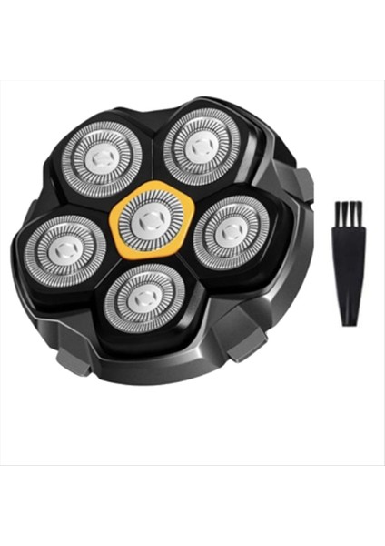 6 Bıçaklı Manyetik Yedek Tıraş Başlığı Fırça ile Yıkanabilir Tıraş Bıçağı Kafaları Yedek Kafa Tıraş Makinesi Erkekler Jileti (Yurt Dışından) fırsatları