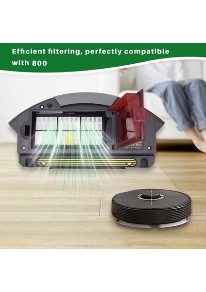 Irobot Roomba Süpüren Robot Aksesuarları 800 Filtre 860 880 Yüksek Verimli Filtre Aksesuarları 8pcs (Yurt Dışından) fiyatları