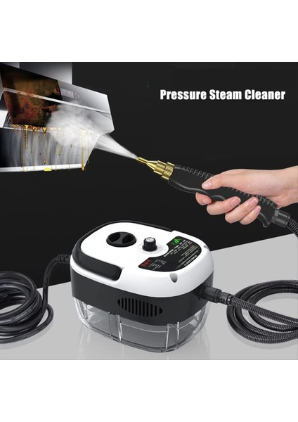 2500W El Türü Buhar Temizleyici Yüksek Sıcaklık Basınçlı Buhar Temizleme Makinesi Araç Araba Buharlayıcı Fırça Başlıkları Us Fiş (Yurt Dışından) modelleri